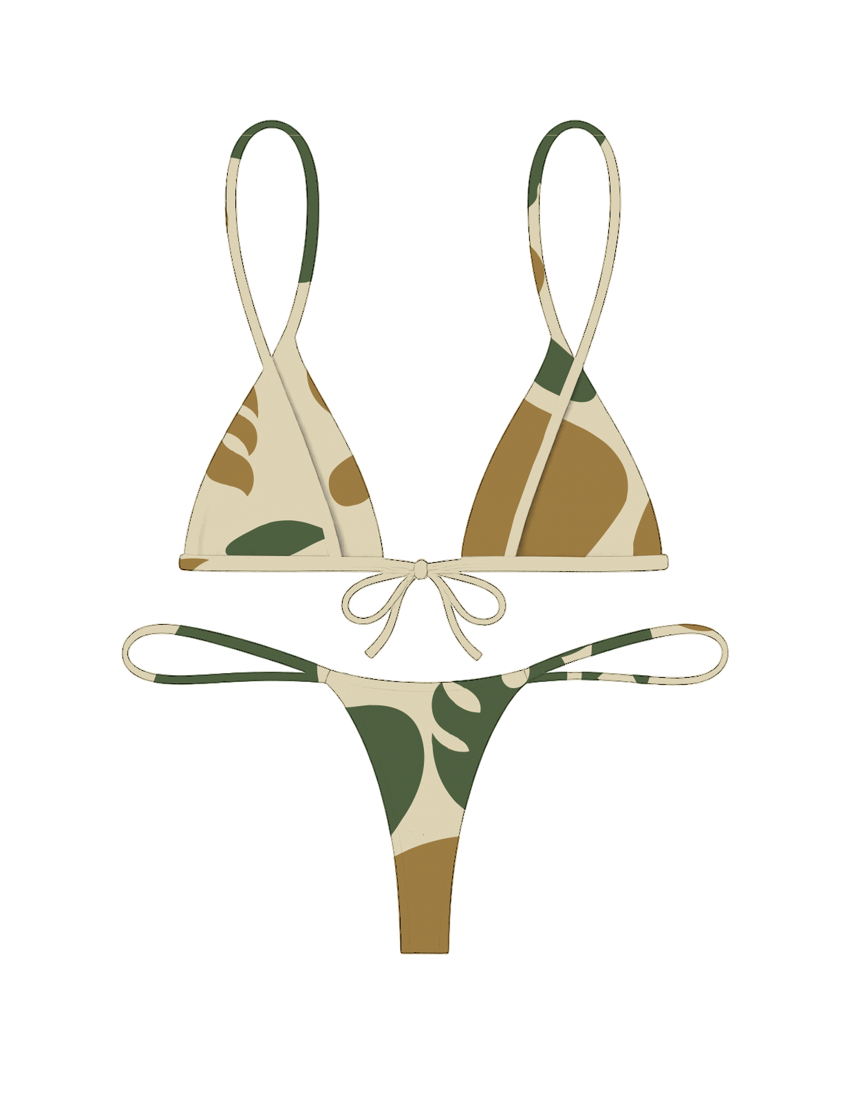 Recovery Sunday Swimsuit (Two-piece bikini-string bottom)