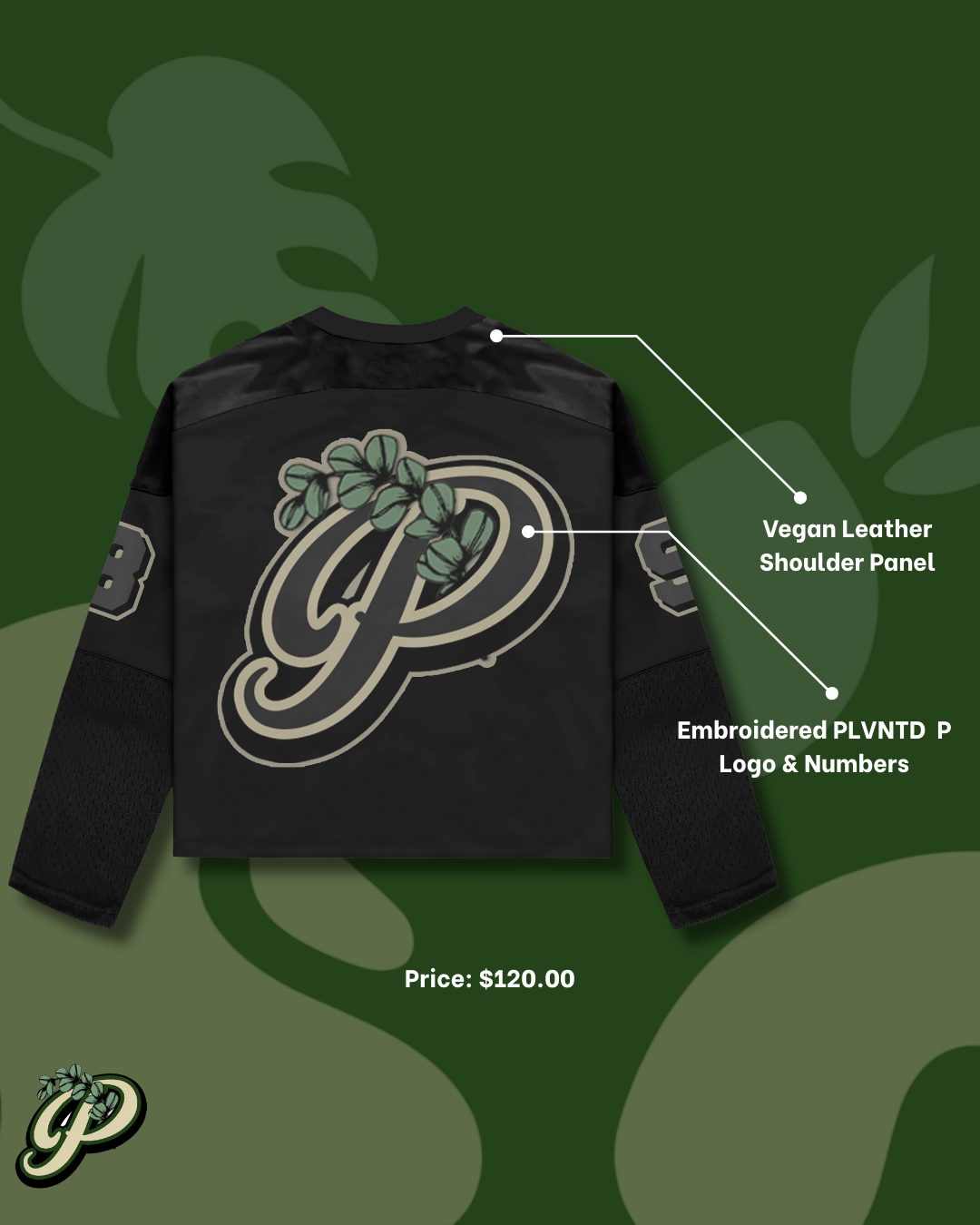 PLVNTD Blackout Hockey Jersey