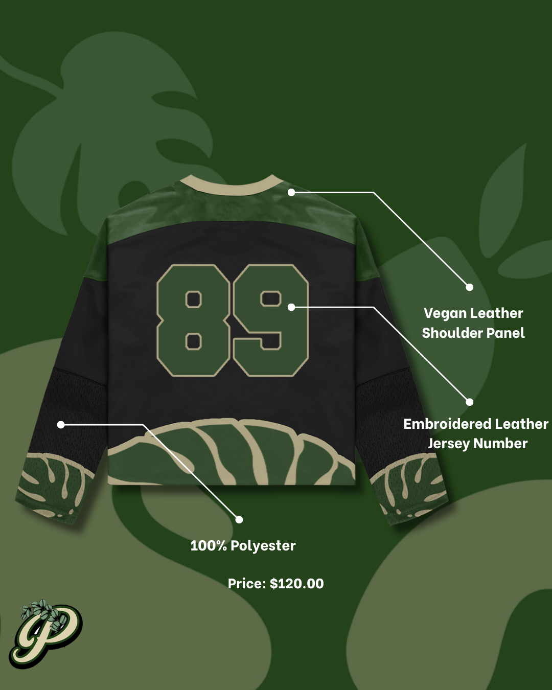 PLVNTD Monstera Hockey Jersey