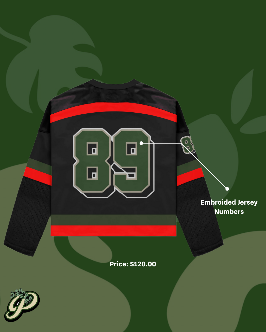 PLVNTD “P” Hockey Jersey