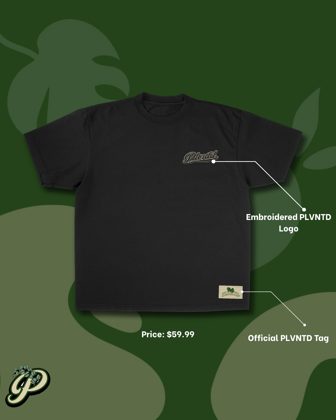 Rooted in Purpose Tee – Vintage Black (SZN 2)