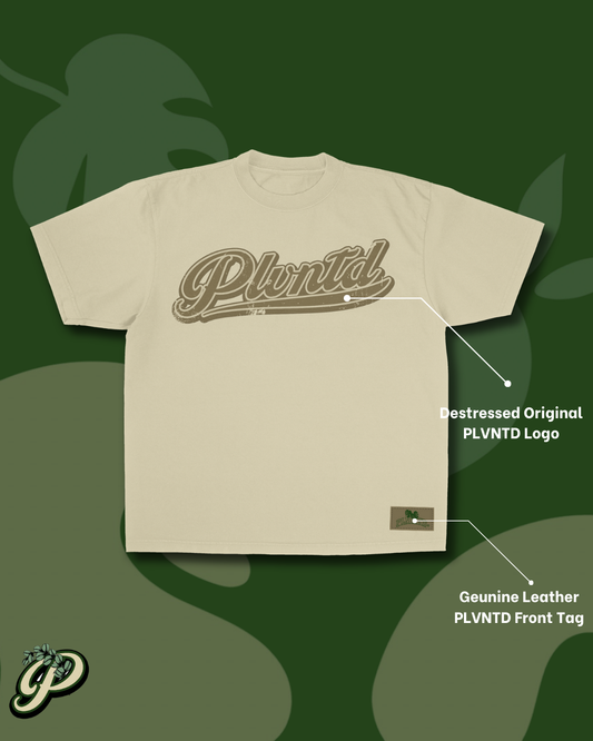 Rooted in Purpose Tee – Cream/Brown (SZN 2)