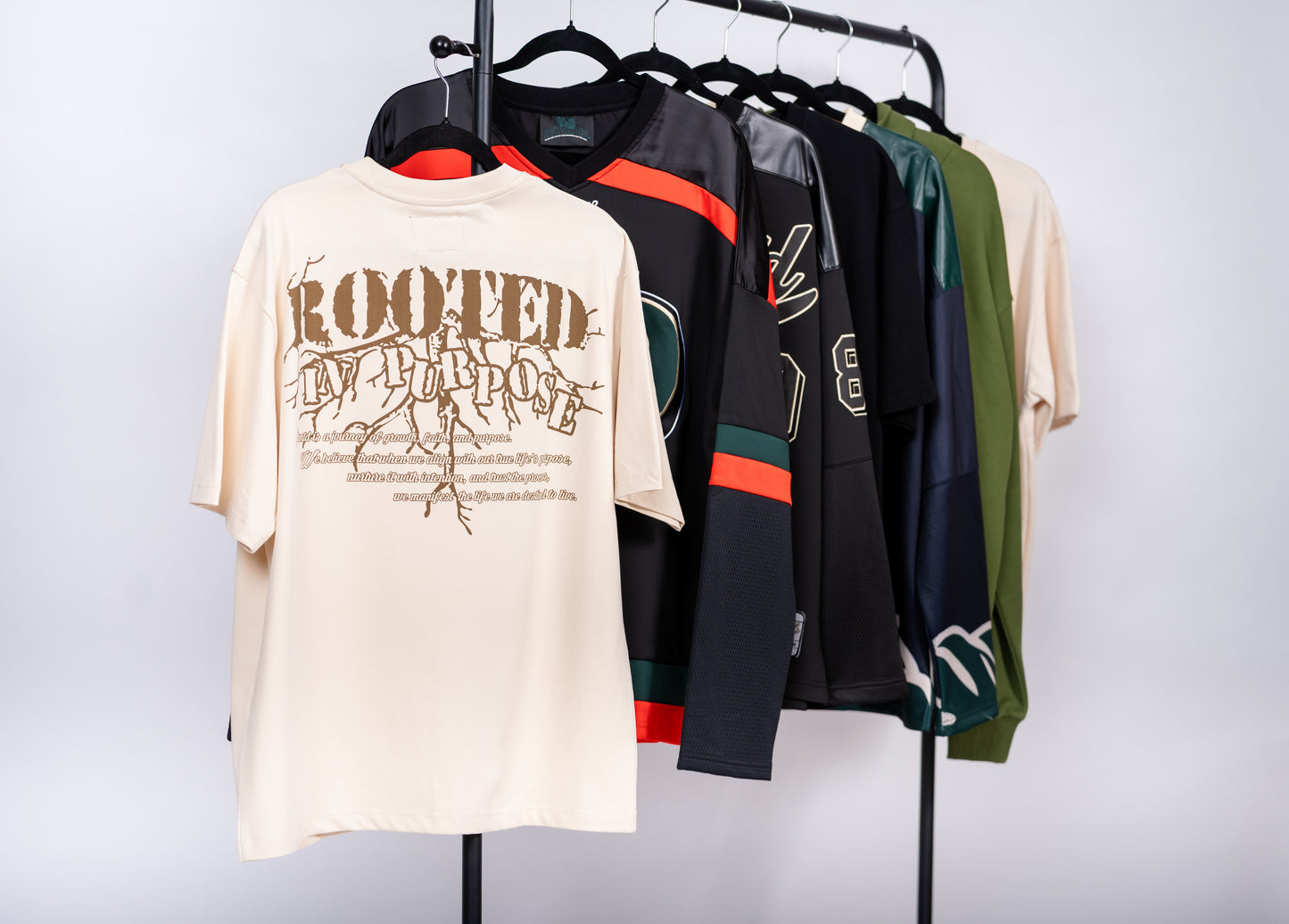 Rooted in Purpose Tee – Cream/Brown (SZN 2)