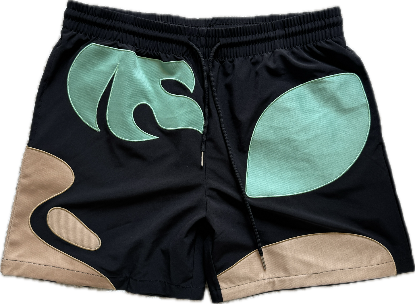 PLVNTD Camo Stitch Utility Shorts – Black Leaf Camo (SZN 2)