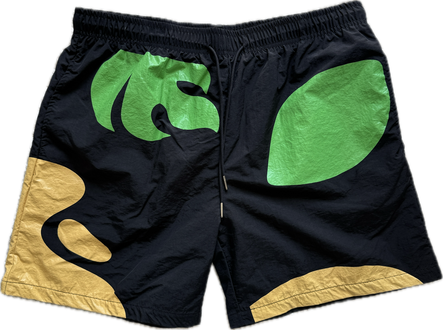 PLVNTD Camo Print Graphic Shorts – Black Leaf Camo (SZN 2)